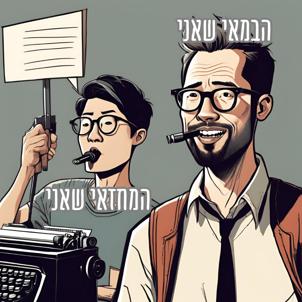 הבמאי והמחזאי: בין שני&nbsp;קולות